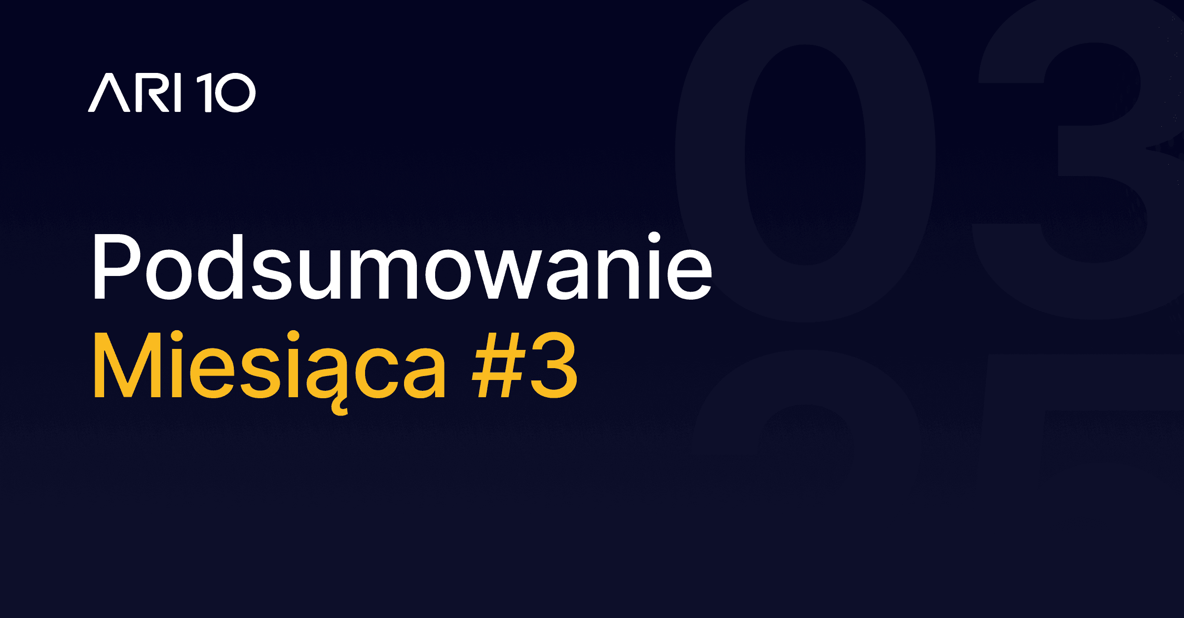 Marcowe podboje Ari10: NBX, Invest Cuffs i odmienione Ari10 Exchange